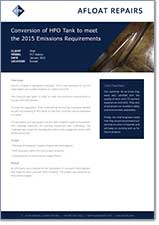 HFO Tank Conversion