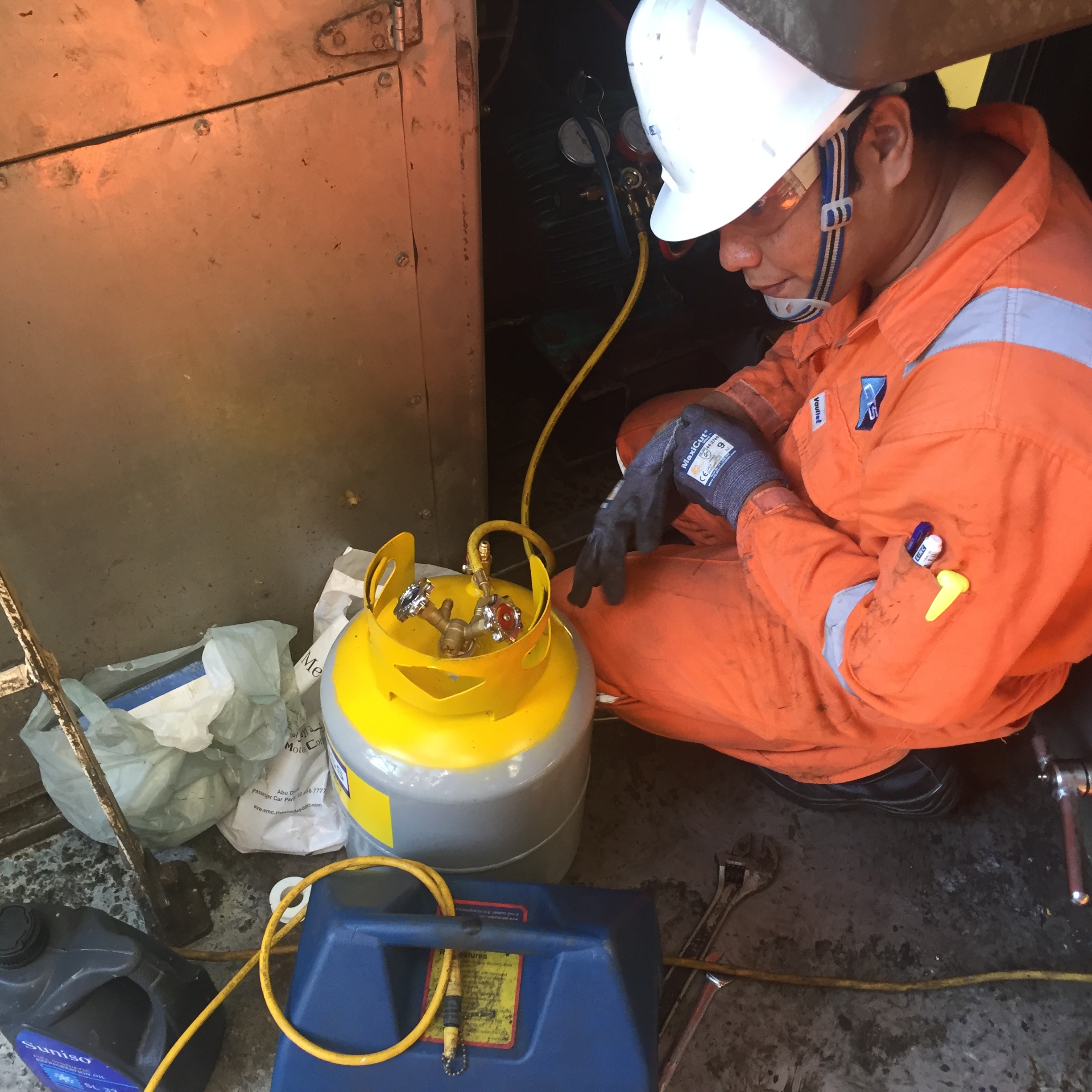 CTS Technician and Driller Cabin AC