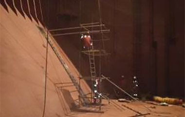 Staging in cargo hold